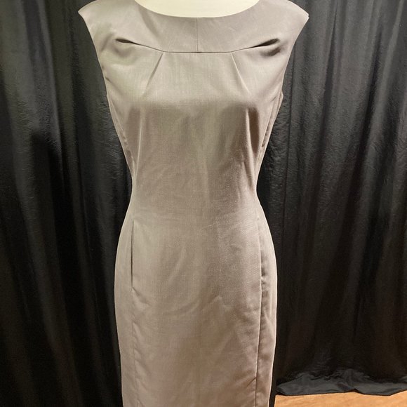 Calvin Klein, Size 4, Gray Dress - Picture 1 of 2